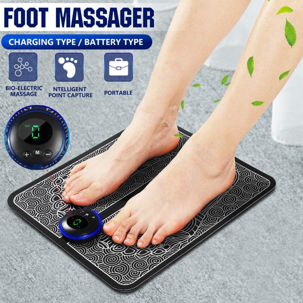 Foot Massager Blood Circulation Pad Electric Usb Charging™