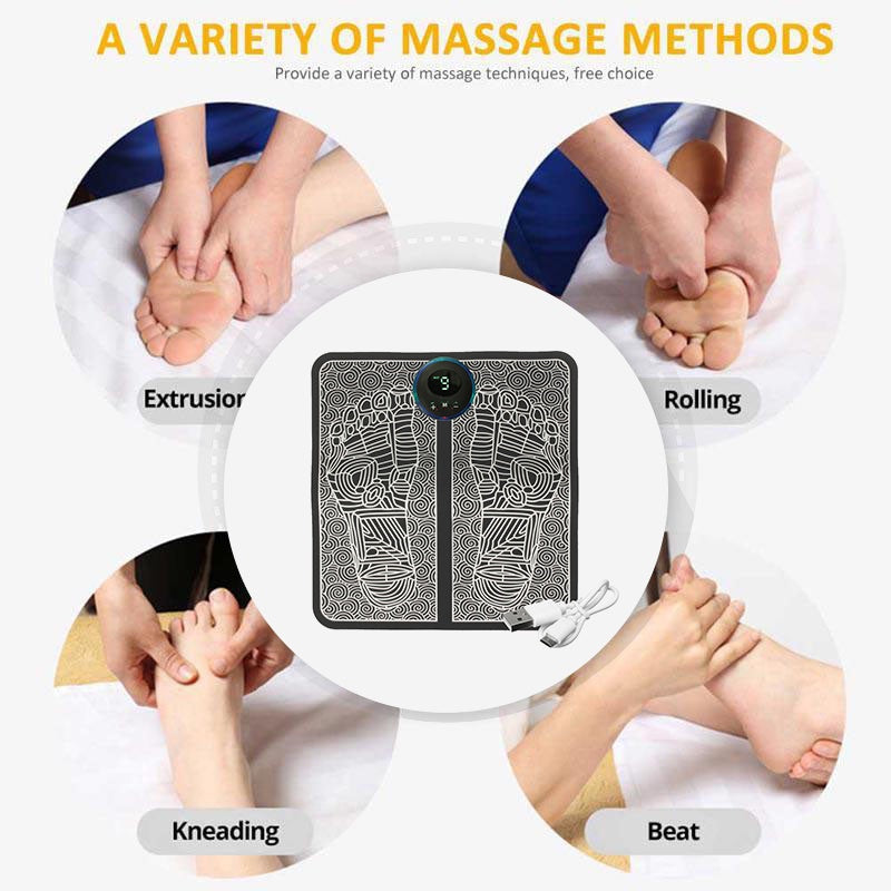 Foot Massager Blood Circulation Pad Electric Usb Charging™