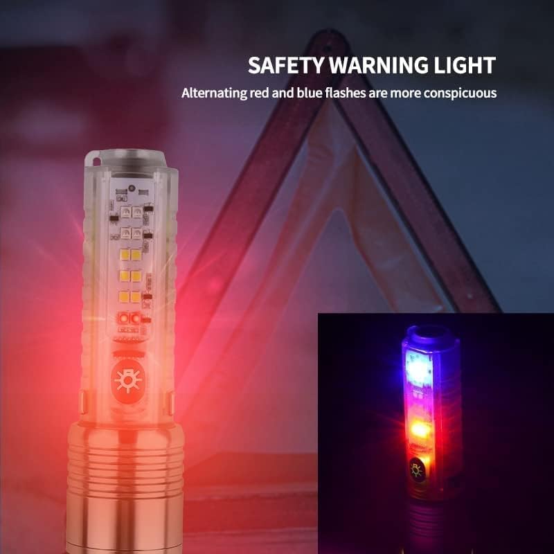 Powerful Multi-function Rechargeable lens Flashlight