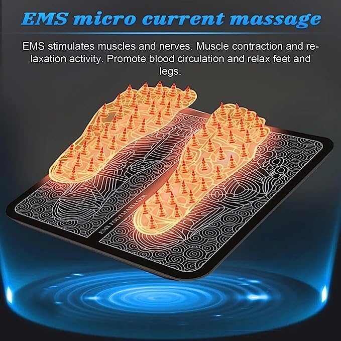 Foot Massager Blood Circulation Pad Electric Usb Charging™
