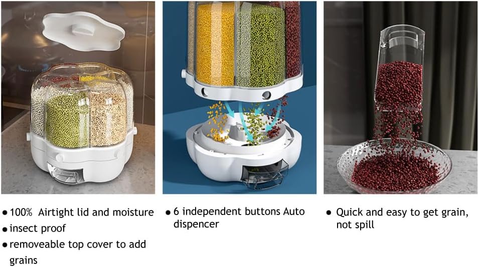 STORAGE GRAIN  RICE BUCKET