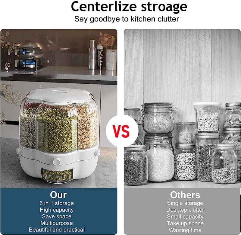 STORAGE GRAIN  RICE BUCKET
