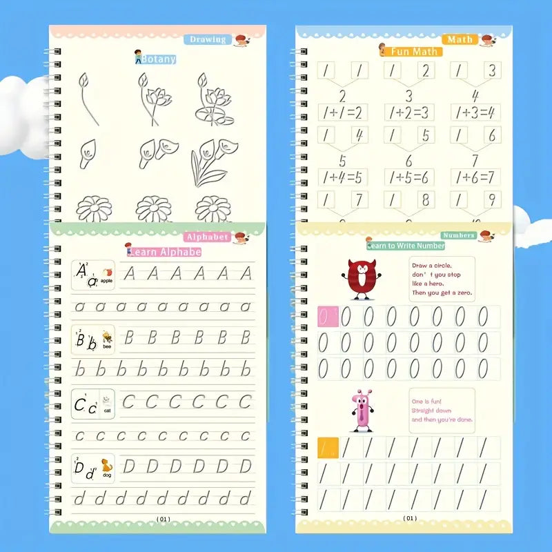 Kids Practice Copybook Set