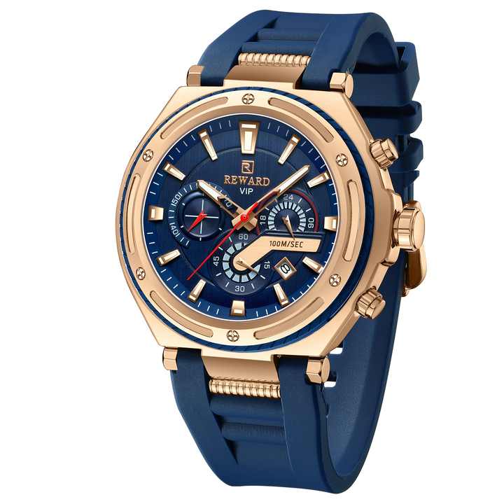 REWARD Luxury Watch Men Big Case Fashion Quartz Watch