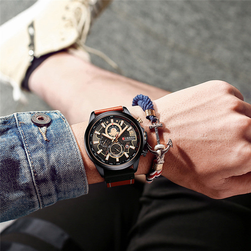 CURREN 8380 Luxury Watch