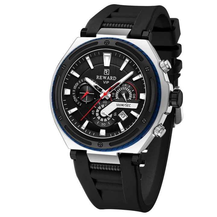REWARD Luxury Watch Men Big Case Fashion Quartz Watch