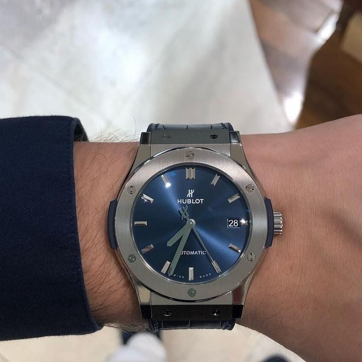 Hublot Classic Fusion Blue Titanium Men’s Watch