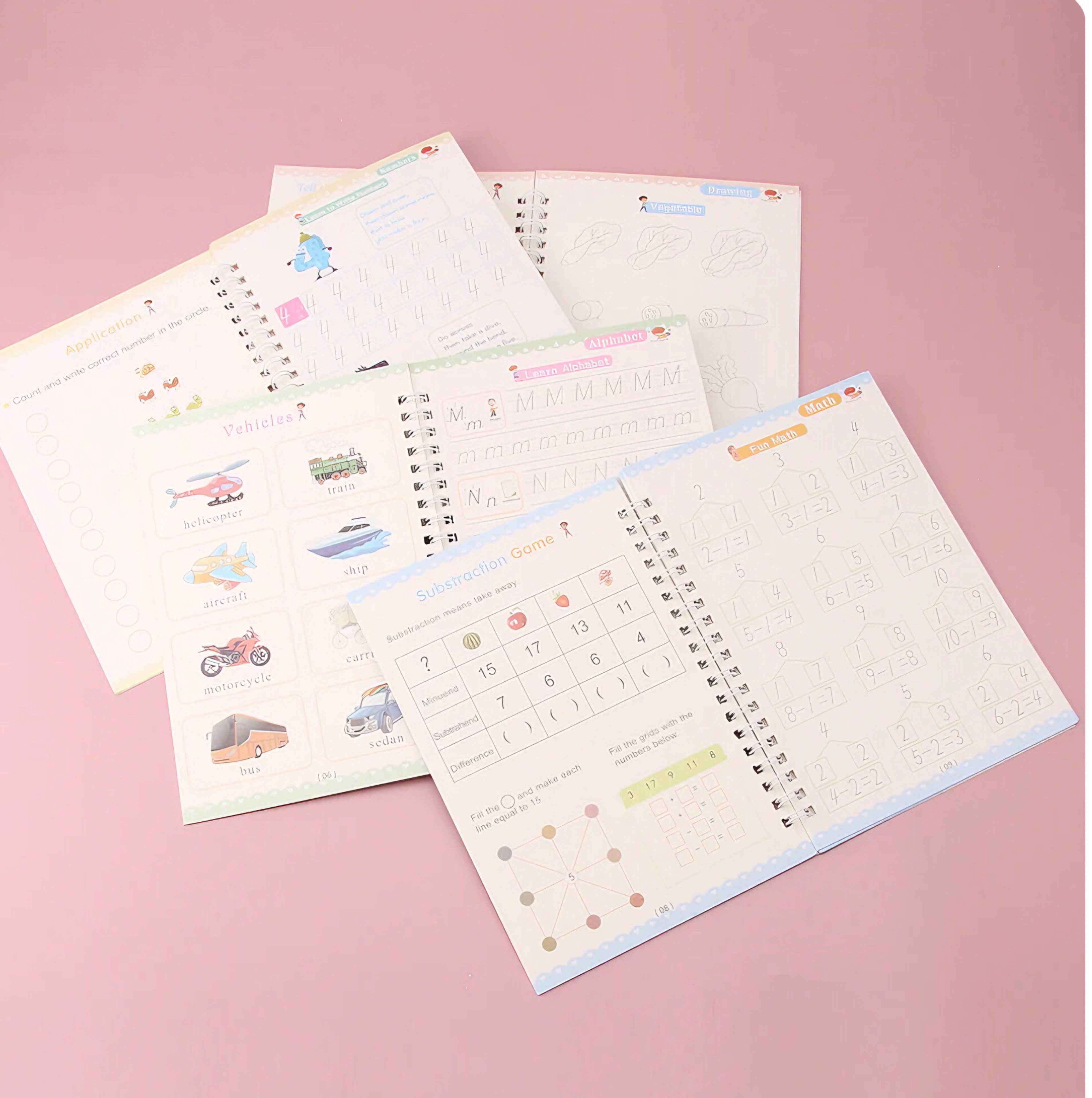 Kids Practice Copybook Set
