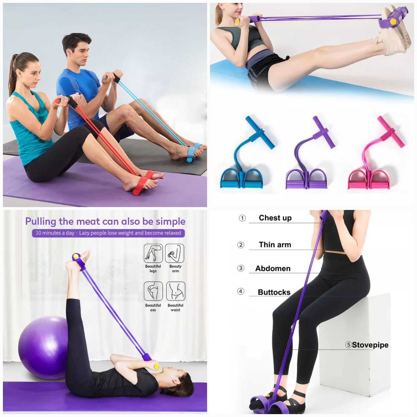 Pull Rope Yoga Fitness Gym