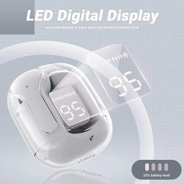 Premium Quality Wireless Crystal Earbuds With Free Delivery