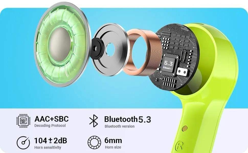 Premium Quality Wireless Crystal Earbuds With Free Delivery