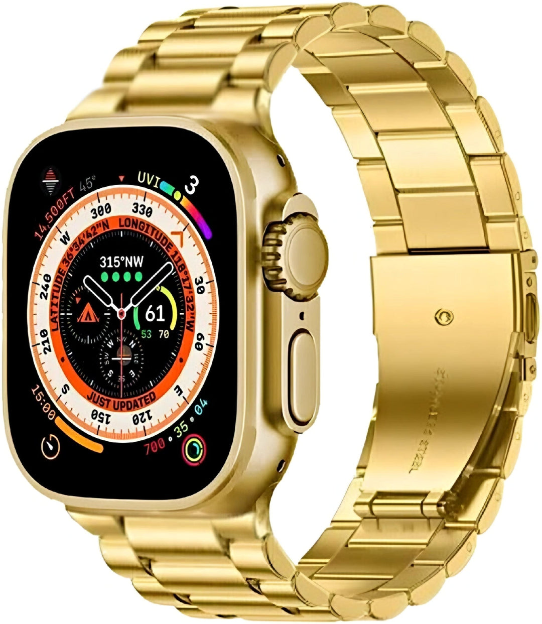 Smart Watch With 3 Extra Straps