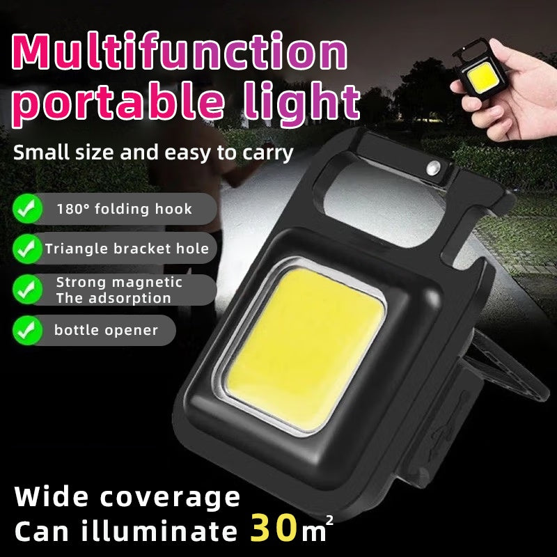 Multifunctional Mini USB Pocket Flashlight LED Keychains