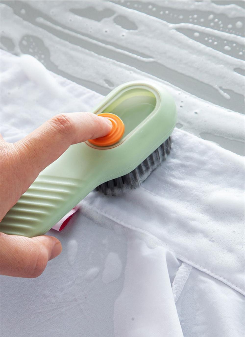 Multifunctional Soft-bristled Shoe Brush (random Color)