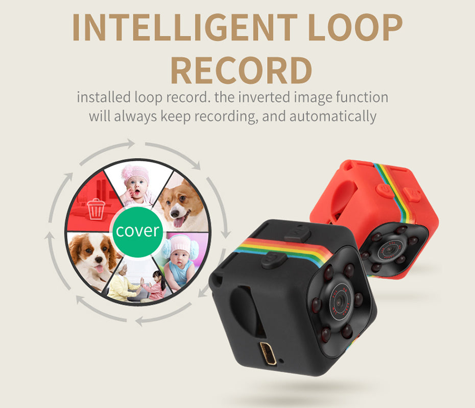 Sq11 Mini Camera Hd 1080p Sensor Night Vision