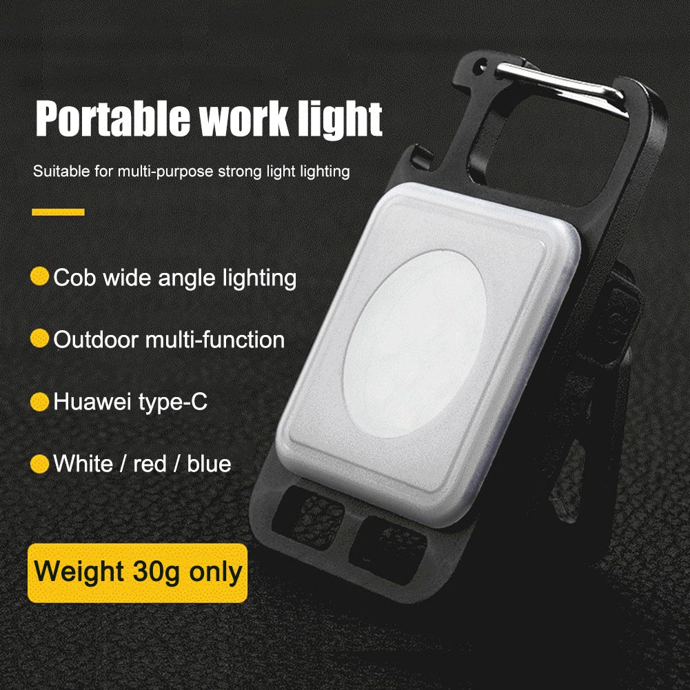Multifunctional Mini USB Pocket Flashlight LED Keychains
