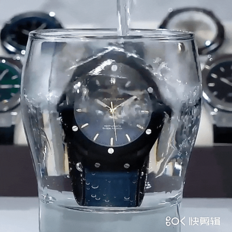 POEDAGAR 952 Luxury Silicone Strap Men’s Waterproof Quartz Watch