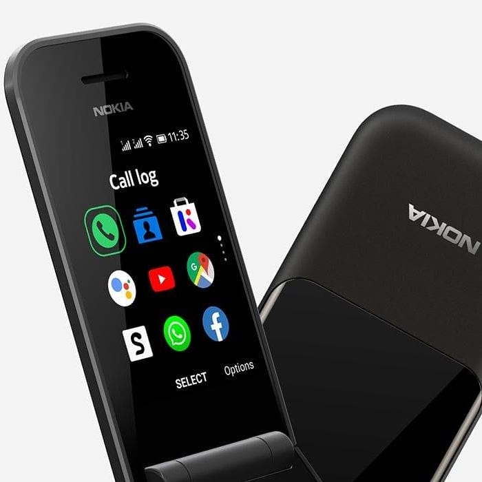 Nokia 2720 Flip Mobile Phone, Dual SIM,4G LTE Network