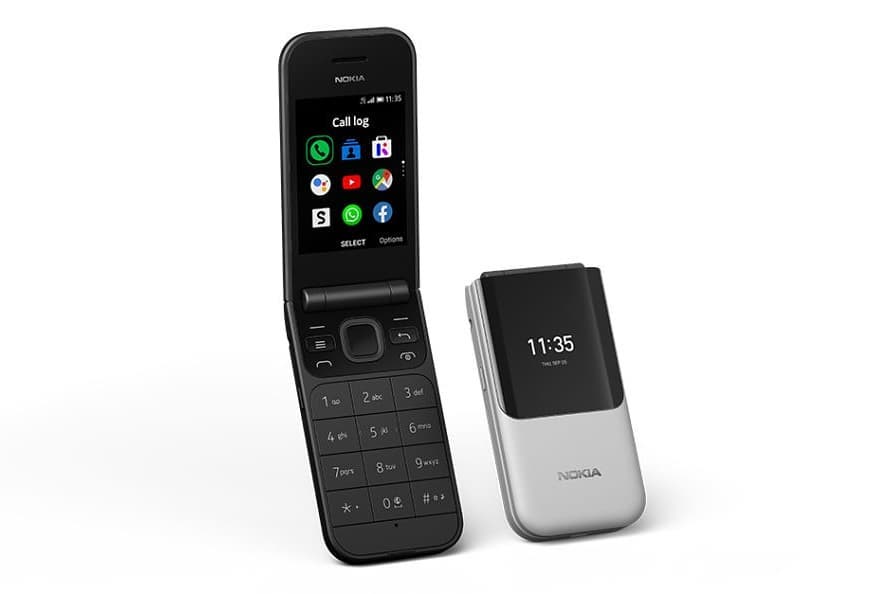 Nokia 2720 Flip Mobile Phone, Dual SIM,4G LTE Network