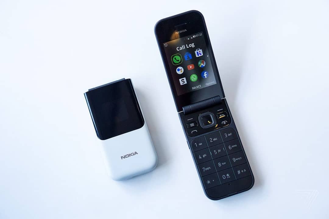 Nokia 2720 Flip Mobile Phone, Dual SIM,4G LTE Network