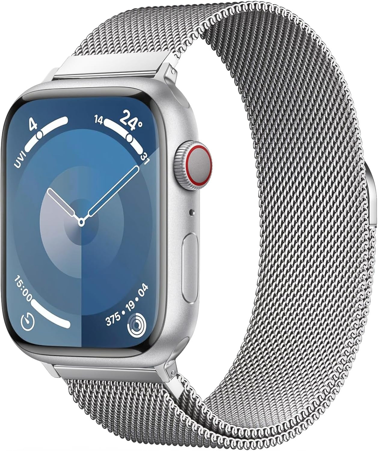 Series-9 Smart watch with Stainless Steel Milanese Loop
