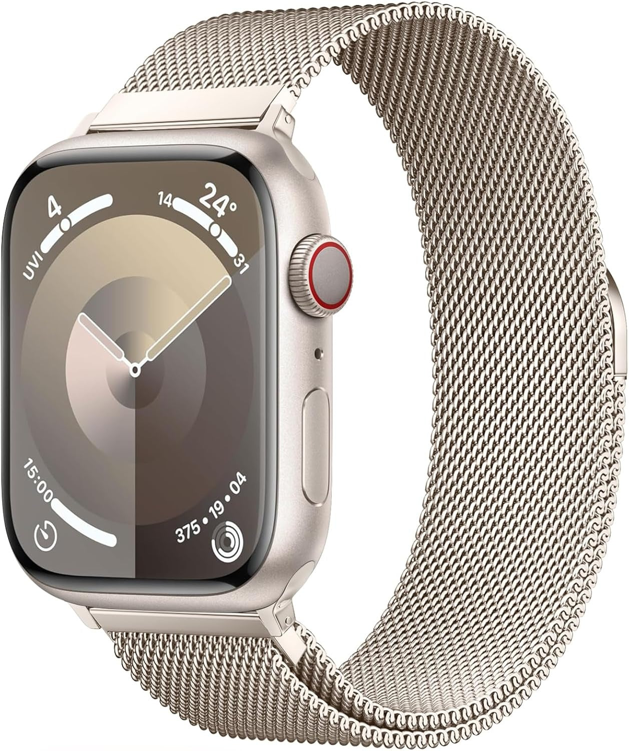 Series-9 Smart watch with Stainless Steel Milanese Loop