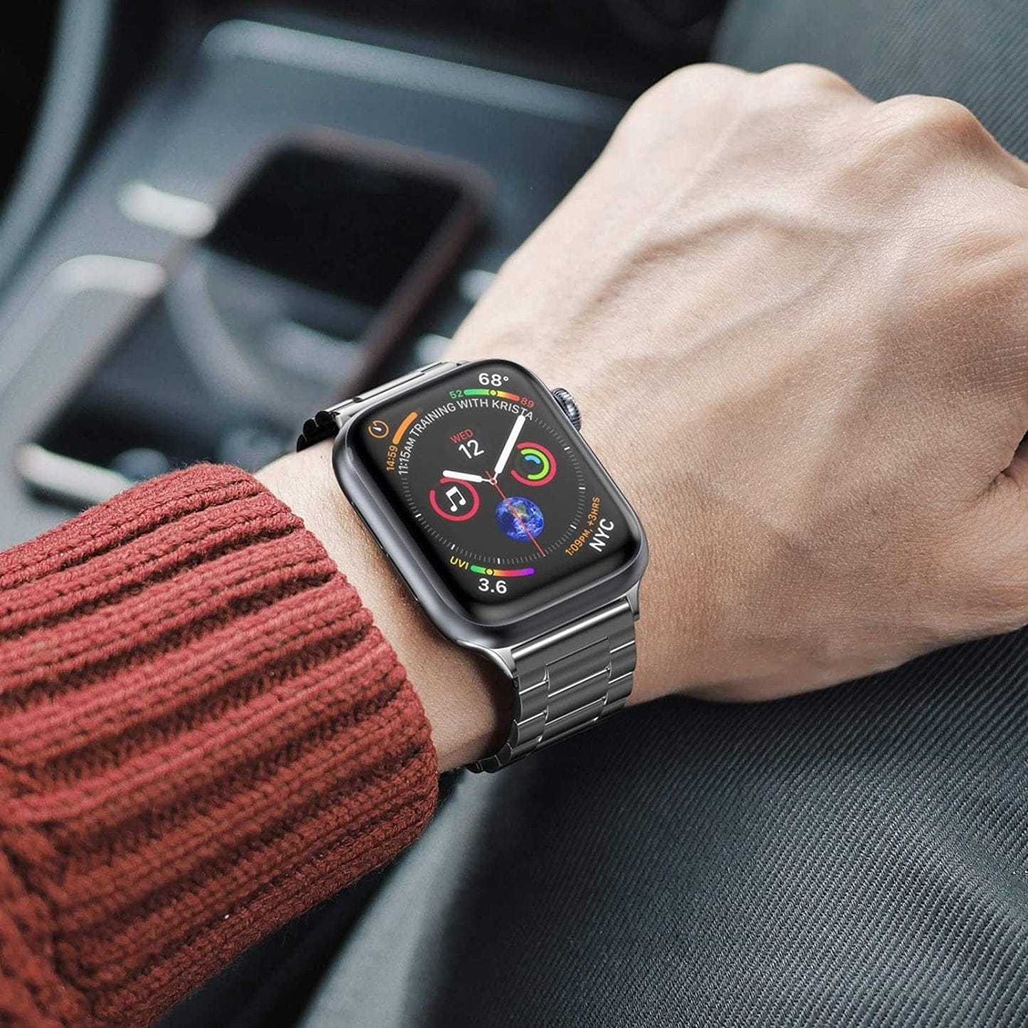 Smart watch Series-9 with Chain Strap