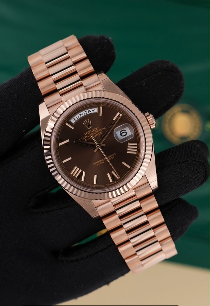 Luxury Rose Gold Automatic Men’s Watch