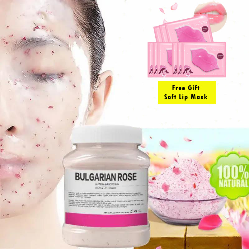 Jelly Mask For Facials Jelly Face Mask Powder With Lip Mask Free Gift