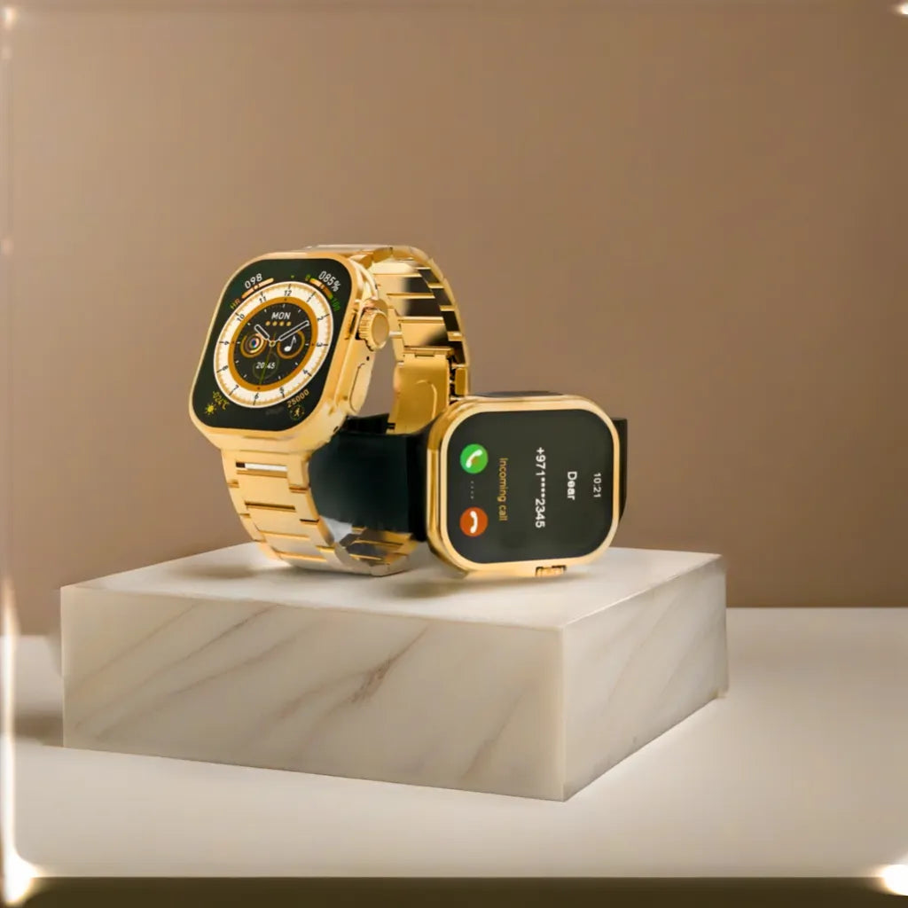 Smart Watch With 3 Extra Straps