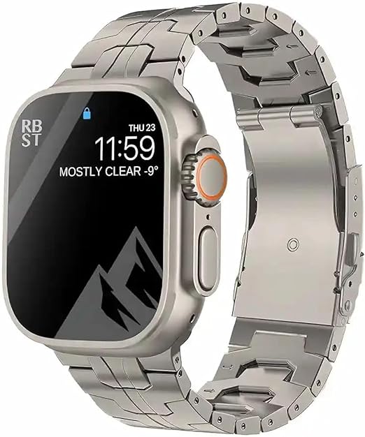 Ultra Smart Watch With 4 Straps