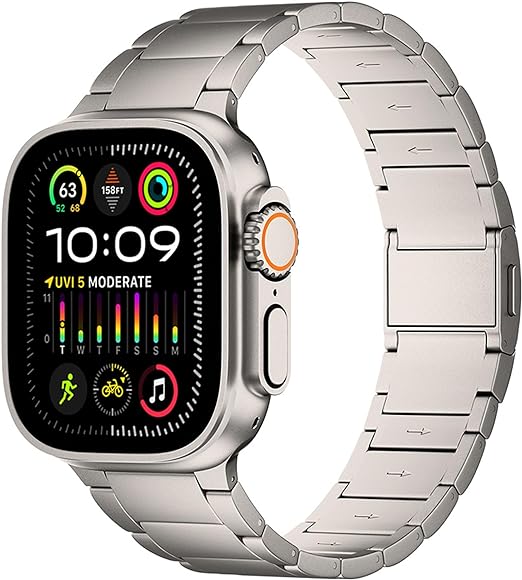 Ultra Smart Watch With 4 Straps